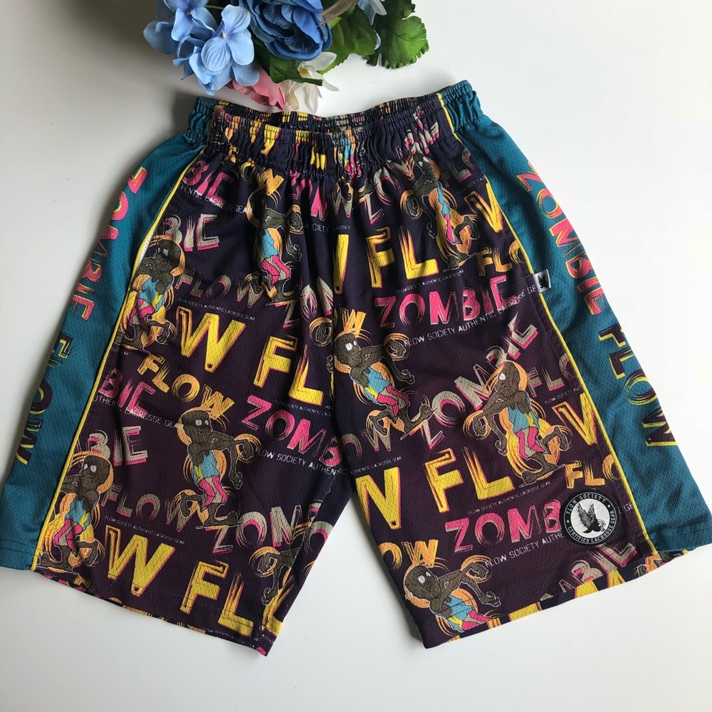 Flow Society Lacrosse Zombie Shorts Medium